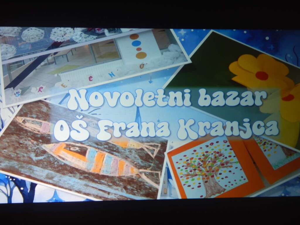 Novoletni bazar 2023 OŠ Frana Kranjca Celje