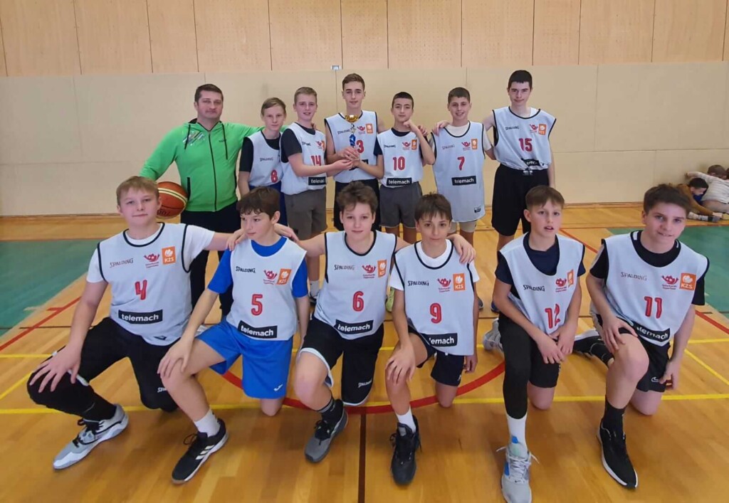 Košarkarji sedmih razredov OŠ Frana Kranjca 2024