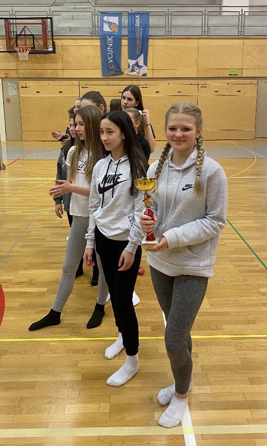 Odbojkarice druge na podr. tekmovanju 2024