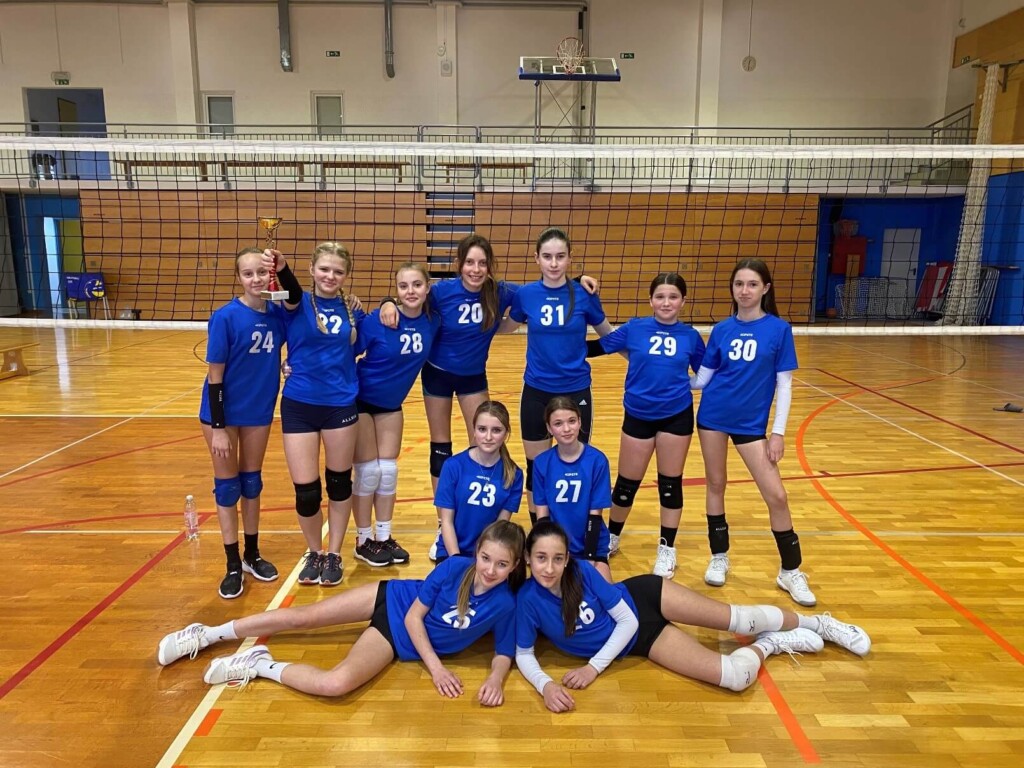 Odbojkarice tretje, marec 2024