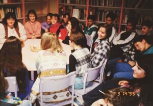 Bralni klub učencev 7. in 8. razreda osemletke, 14. 3. 1995