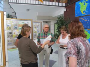 Otvoritev razstave »Znamke sveta učencem OŠ Frana Kranjca Celje«, 9. 6. 2014