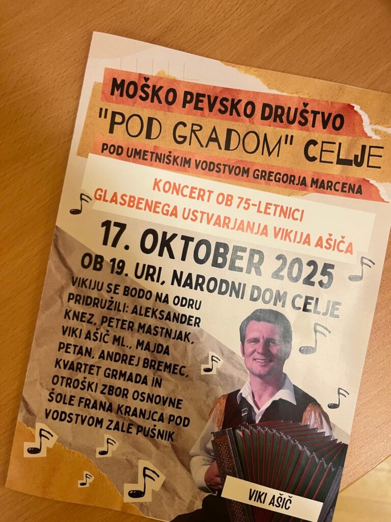 Koncert ob 75-letnici Vikija Ašiča