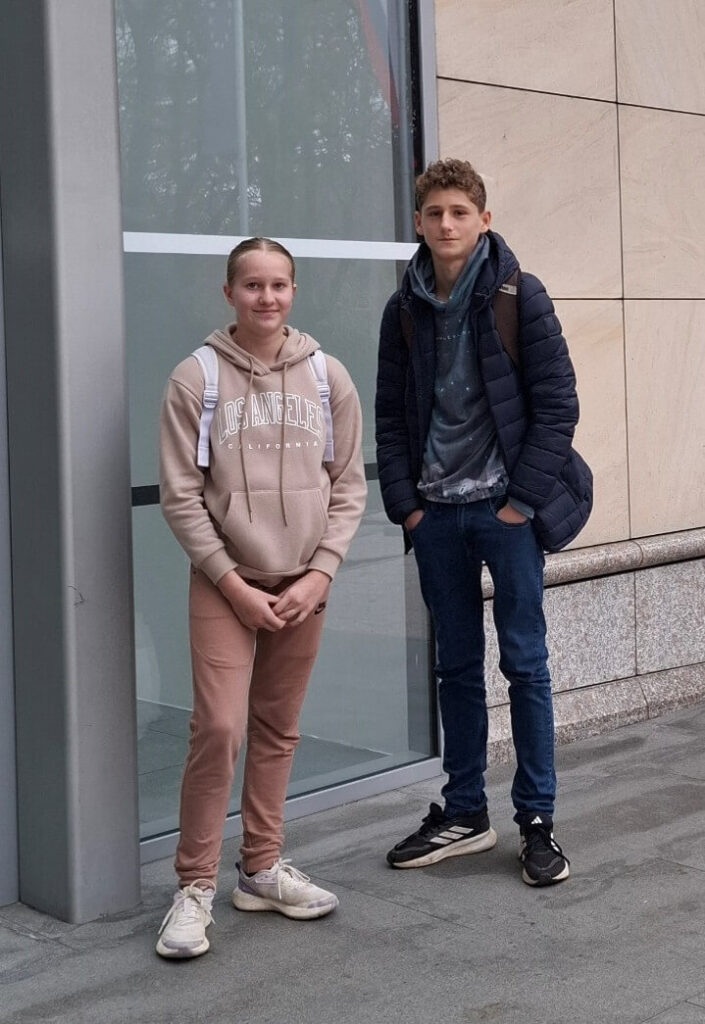 40. tekmovanje iz logike - Ani Jug in Luka Mlakar