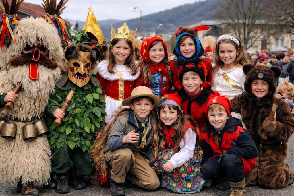 Pust 2026, pustne maske s kurentom