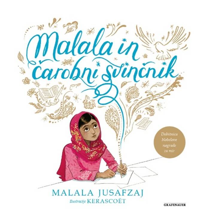 Malala in čarobni svinčnik, slikanica