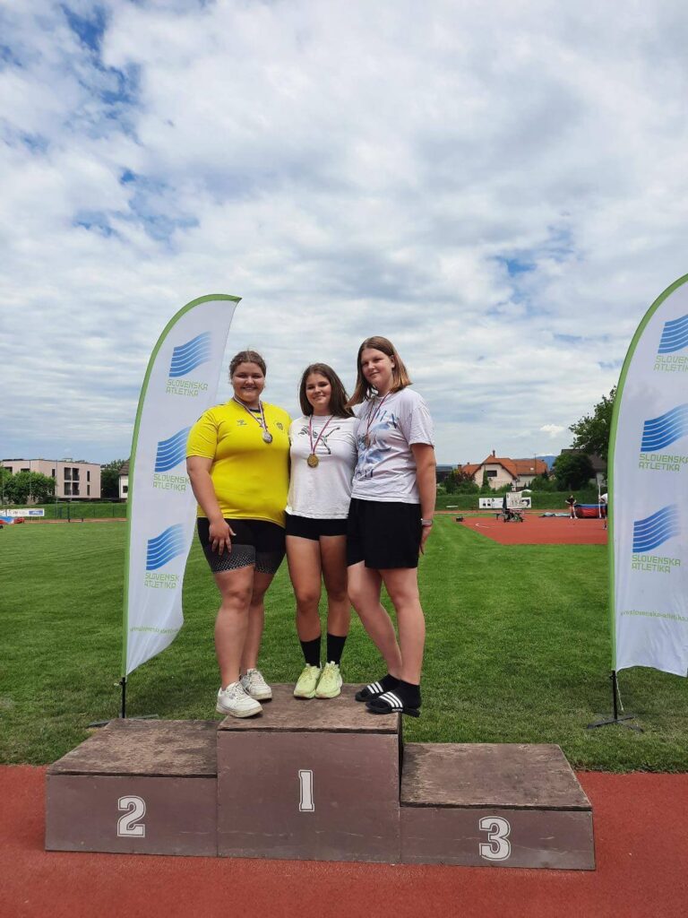 Hana Bernard, državna prvakinja v suvanju krogle, 2026