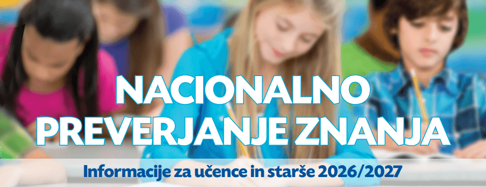 NPZ-2026-2027 Nacionalno preverjanje znanja 2026-2027