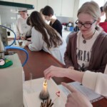 Obisk kemijske delavnice na I. gimnaziji v Celju