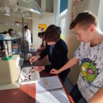 Obisk kemijske delavnice na I. gimnaziji v Celju