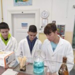 Kemijska delavnica na I. gimnaziji, januar 2025