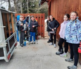 Šola v naravi, Trilobit 2026, 1. dan