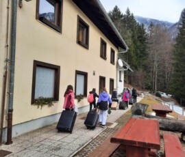 Šola v naravi, Trilobit 2026, 1. dan