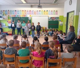 Sprejem prvošolcev v šolsko skupnost učencev, februar 2026