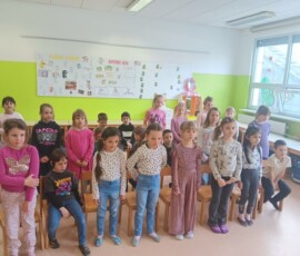Sprejem prvošolcev v šolsko skupnost učencev, februar 2026