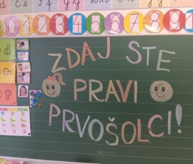 Sprejem prvošolcev v šolsko skupnost učencev, februar 2026