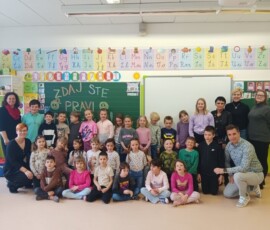 Sprejem prvošolcev v šolsko skupnost učencev, februar 2026