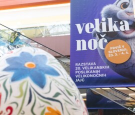 Velikonočno jajce v Intersparu, marec 2026